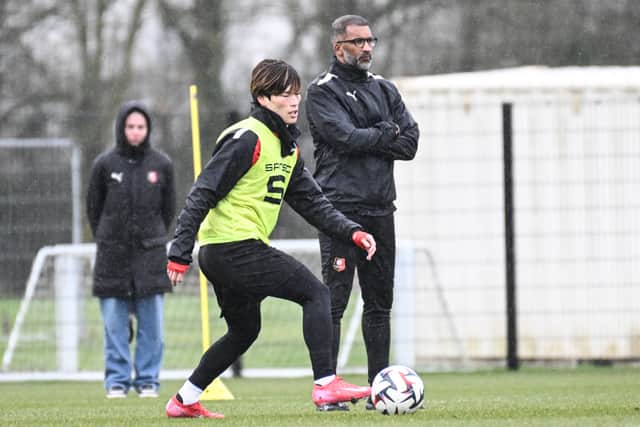 Kyogo Furuhashi has left Rennes for Birmingham City.