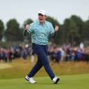 Bob MacIntyre roars with delight after holing the winning putt in last year’s Genesis Scottish Open at The Renaissance Club