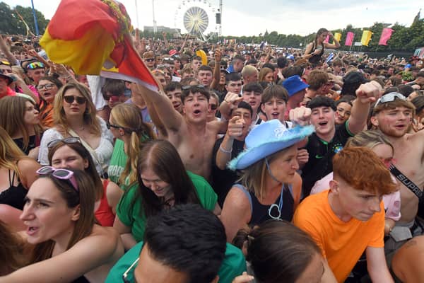 Over 100,000 people attended the festival last year. 
