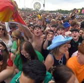Over 100,000 people attended the festival last year. 