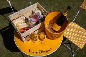 The Veuve Clicquot picnic brunch is running until September at the Old Course Hotel.
