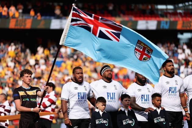 Fiji ran Australia close before losing out to a late, late try.