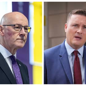 First Minister John Swinney and UK Health Secretary Wes Streeting