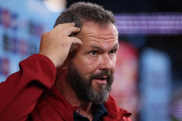 Lions head coach Andy Farrell.