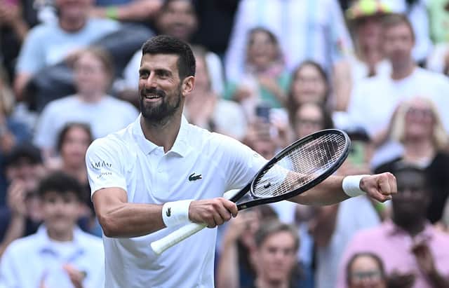 Novak Djokovic is hoping to bag a quarter final space today.