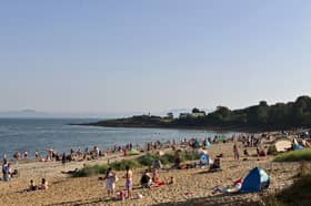 Temperatures in the Scottish capital will hit 28C