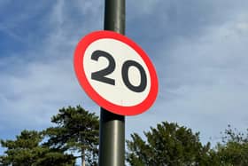 The council are showcasing their 20mph plans to other European countries. 