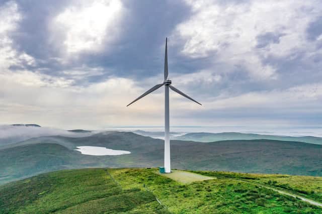 Wind turbines should be viewed as a symbol of hope (Picture: William Edwards)