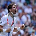 Cameron Norrie will be playing one of the biggest matches of his career today - against Carlos Alcaraz for a place in the Wimbledon semi finals.