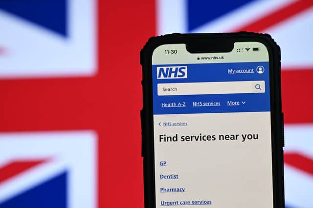 Labour's plan to modernise the NHS includes an app that will enable patients to order prescriptions, book appointments and monitor their health (Picture: Justin Tallis)