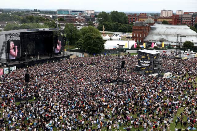 The TRNSMT music festival is returning to Glasgow Green this weekend.
