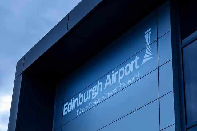 Mr Mackie described exiting the airport as like a "gym session"