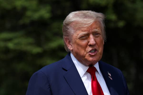 US President Donald Trump