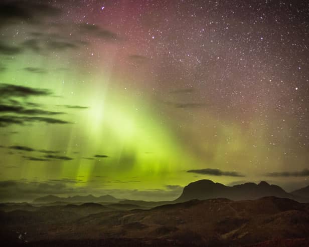 Northern Lights over Suilven 