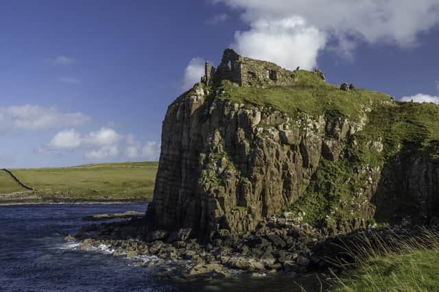 Duntulm Castle on the north Trotternish coast on the Isle of Skye is under pressure from visitor numbers.