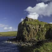 Duntulm Castle on the north Trotternish coast on the Isle of Skye is under pressure from visitor numbers