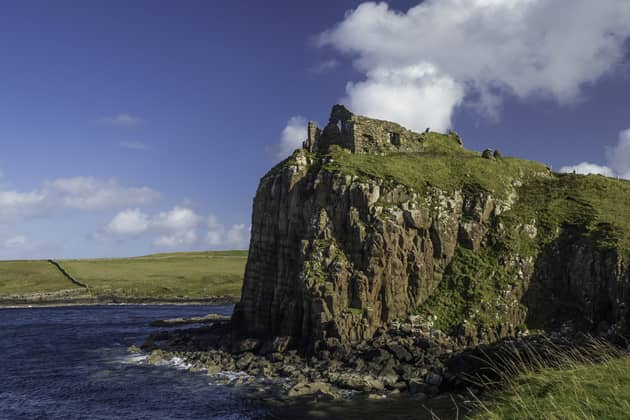 Duntulm Castle on the north Trotternish coast on the Isle of Skye is under pressure from visitor numbers