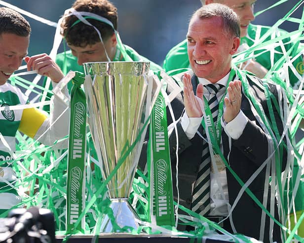 Celtic manager Brendan Rodgers is hoping to oversee a refresh of his squad this summer, meaning several players could depart the club. Cr: Getty Images.