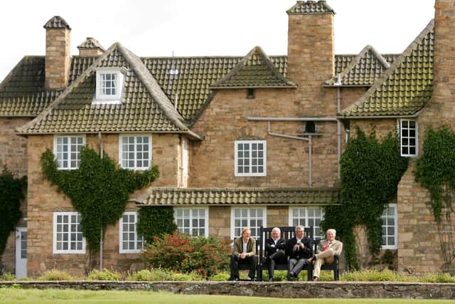 Greywalls Hotel overlooks Muirfield, home of the Honourable Company of Edinburgh Golfers