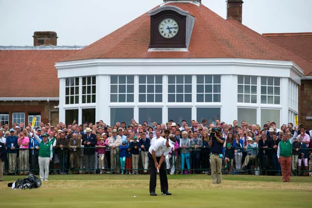 The Open was last held at Muirfield in 2013.