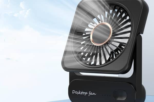 Compact but powerful - this bargain desktop fan is just what you need to beat the heat