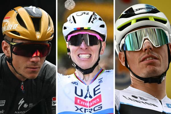 Three of the favourites for this year's Tour de France.