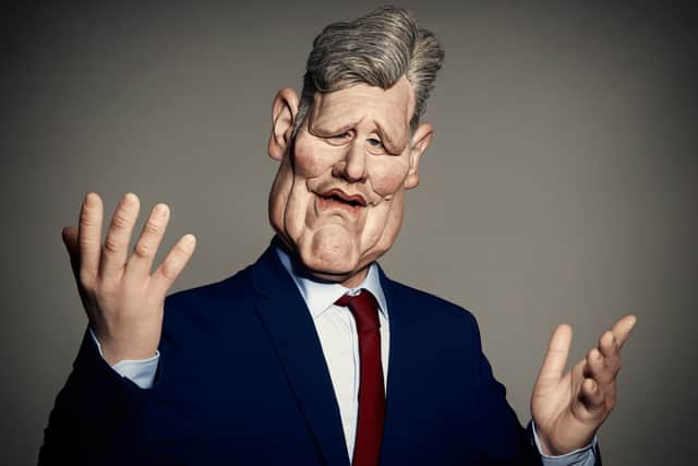 Keir Starmer, voiced by Matt Forde on Spitting Image