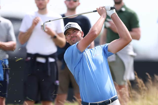 Edinburgh-based Frenchman Victor Perez shares the lead after day one of the Genesis Scottish Open
