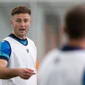 Fergus Burke will win his first cap for Scotland against Fiji.