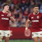 Scotland centre pairing Huw Jones and Sione Tuipulotu line up once again for the Lions.