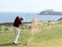 Adam Scott plays a shot on the 13th hole during the Genesis Scottish Open at The Renaissance Club in North Berwick (Picture: Christian Petersen)