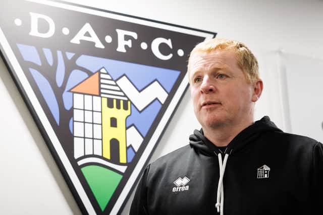 Neil Lennon is in charge of Dunfermline Athletic.