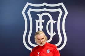 Steven Pressley takes charge of his first Dundee match on Saturday.