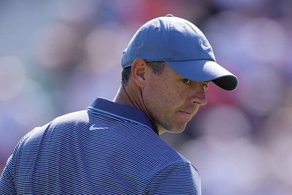 Rory McIlroy pictured during the Genesis Scottish Open at The Renaissance Club 