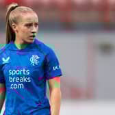 Rangers midfielder Kirsty Maclean is closing in on a move to Liverpool this summer. Cr: SNS Group.