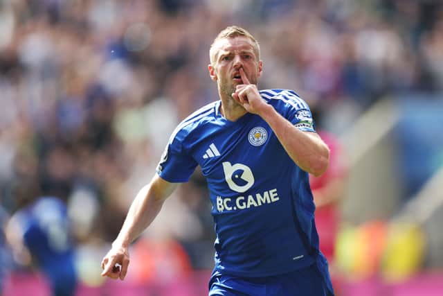 Jamie Vardy is a free agent after leaving Leicester City.