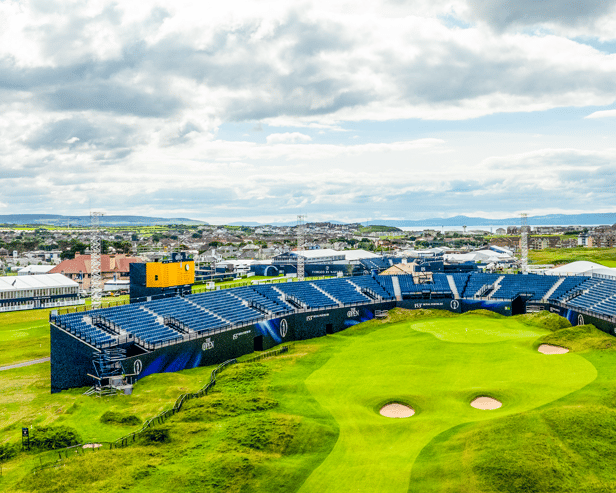 The Spidercam technology will provide stunning views of the 18th green at Royal Portrush