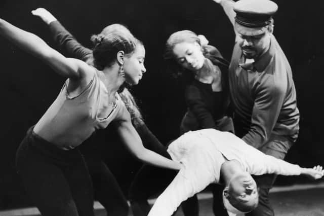 Members of the Alvin Ailey American Dance Theater perform at the Edinburgh Festival in 1968 (Picture: Central Press)