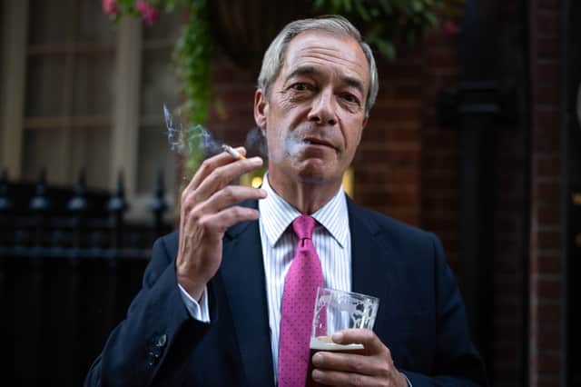 Richard Demarco sees the beliefs of Nigel Farage's Reform UK party as the antithesis of those he has held dear throughout his life (Picture: Carl Court)