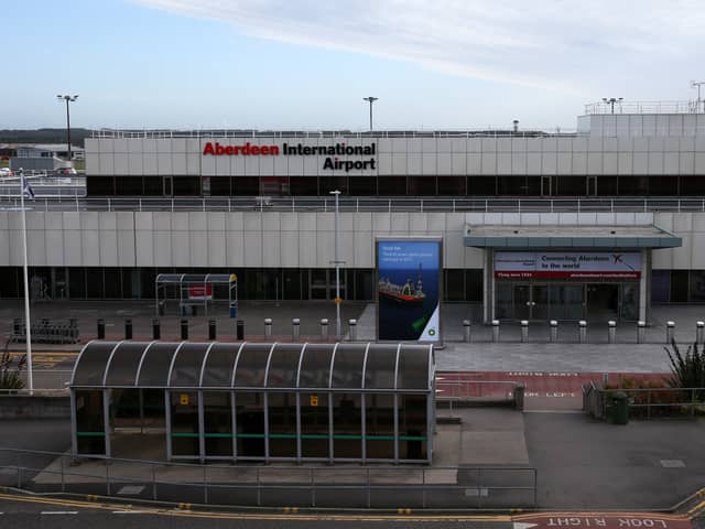 The project will affect passengers leaving Aberdeen International Airport.
