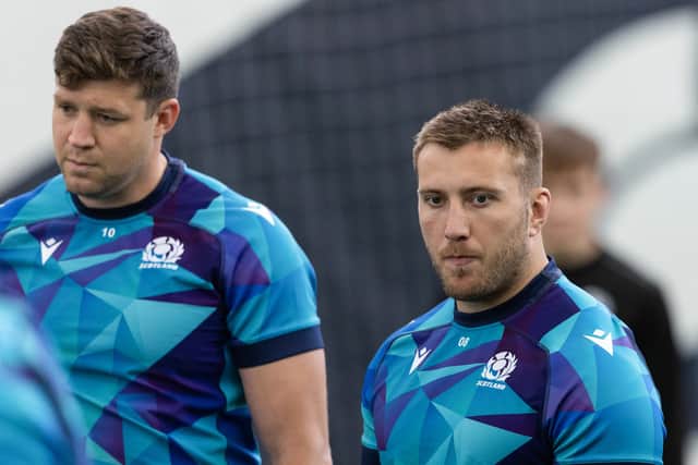 Matt Fagerson, right, is available for the Samoa game.
