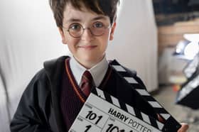 The first picture of the new Harry Potter actor in costume has been revealed. 