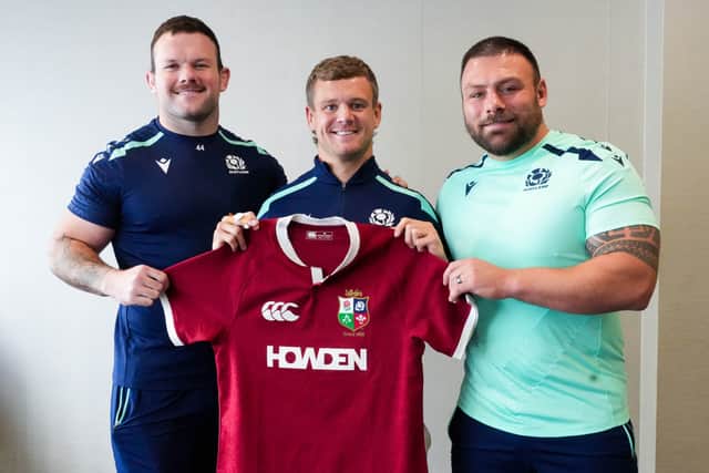 Ewan Ashman, Darcy Graham and Rory Sutherland have been called up by the British and Irish Lions.