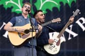 Nathan Evans also played on Sunday at the festival.