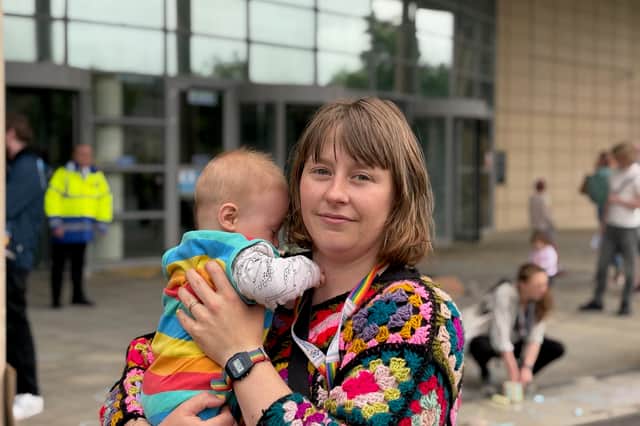 Pippa, who is currently on maternity leave with her third child, said finding alternative arrangements for her family had been "super stressful"