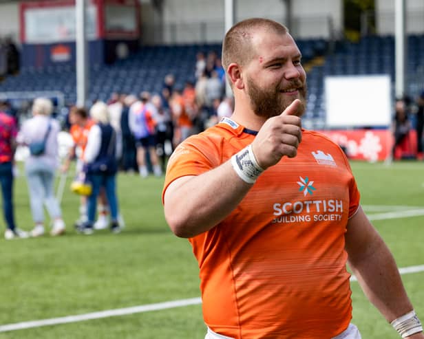 Boan Venter has been in good form since moving to Edinburgh Rugby.