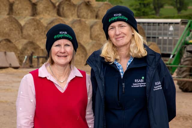 Caroline Stewart and Carol McLaren, of RSABI