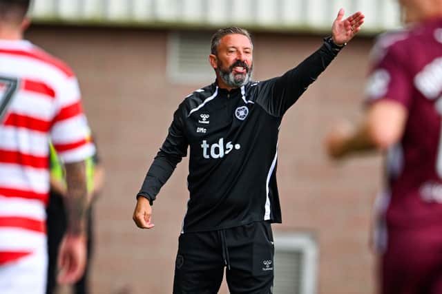 Two wins out of two for Hearts boss Derek McInnes.