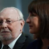 Former Labour leader Neil Kinnock, seen with Chancellor Rachel Reeves in June last year, has been among those calling for the introduction of a wealth tax (Picture: Christopher Furlong)