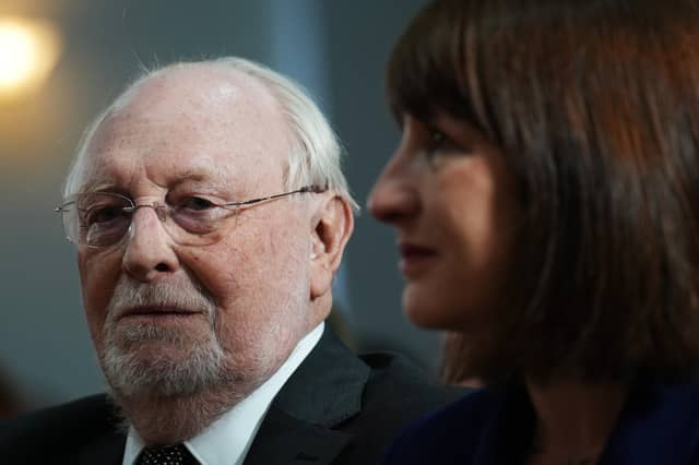 Former Labour leader Neil Kinnock, seen with Chancellor Rachel Reeves in June last year, has been among those calling for the introduction of a wealth tax (Picture: Christopher Furlong)